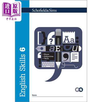进口原版 *英国S&S教辅 English Skills 6 英语技能 6 11-12岁适用 附电子答案 英文原版  英语技能课程练习   Schofield and Sims