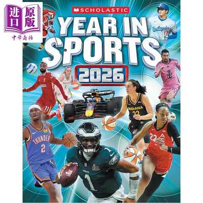 进口原版 *学乐体育年鉴2026 体育新闻 回顾2025报道 Scholastic Year in Sports 2026 英文原版 James?BＵＣkley   SCHOLASTIC US