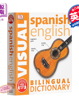 进口原版 *2024年新版DK双语图解词典 西班牙语 英语 英文原版 Spanish English Bilingual Visual Dictionary 商务   Dorling Kin