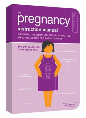 进口原版 The Pregnancy InstrＵＣtion Manual 怀孕指导手册 基本信息 故障排除技巧和给准父母的建议 英文版 进口英语原版书籍