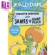 詹姆斯与大仙桃 Giant 诗歌创 with Puffin Books Creative James Roald Dahl 进口原版 the 罗尔达写作能力 Peach Writing and