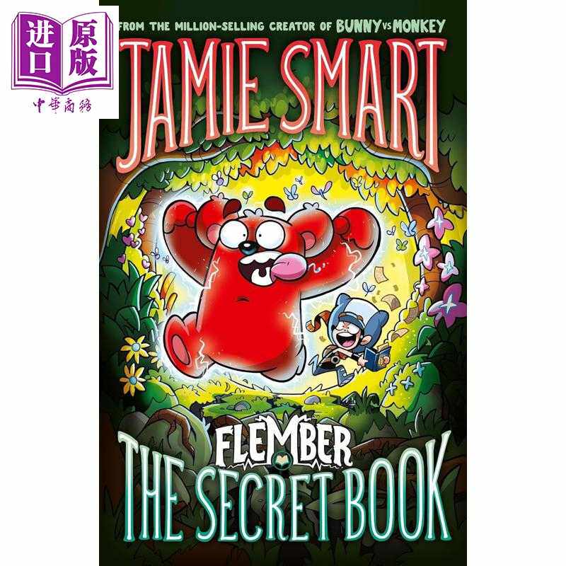 进口原版 *弗兰伯奇境1 秘密之书 Flember 1 The Secret Book 英文原版 百万销量年度插画家 Jamie Smart 作品   David Fickling B