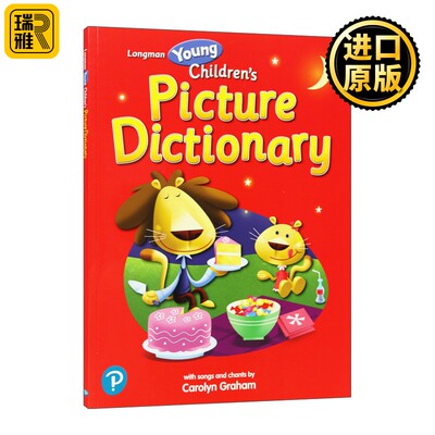 进口原版 英文原版 Longman Young Children's Picture Dictionary 朗文幼儿英语彩图词典 英文版 进口英语原版书籍   Pearson