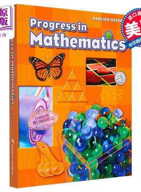 进口原版 *Progress in Mathematics StudentEdition Grade4 进步数学学生书 四年级 英文原版 进口图书 小学教材教   Sadlier
