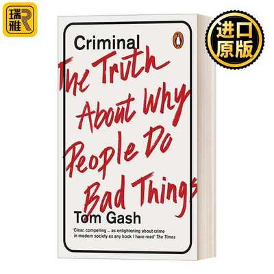 进口原版 英文原版 Criminal 被误解的犯罪学 汤姆·盖许 英文版 Tom Gash 进口英语原版书籍   Penguin