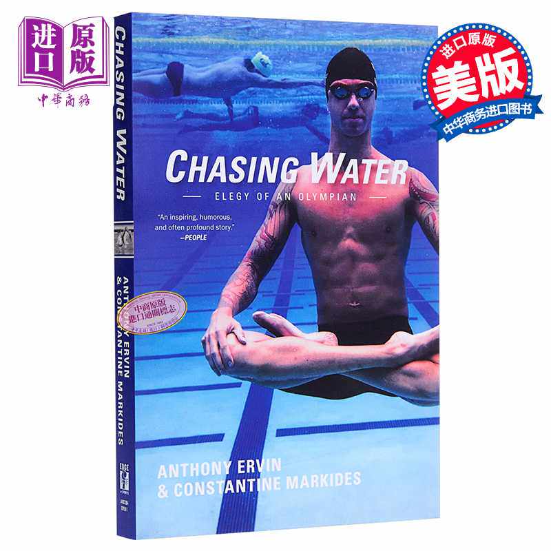 进口原版 *追水:奥林匹克的换歌 英文原版 Chasing Water  Anthony Ervin  AKASHIC BOOKS   AKASHIC BOOKS