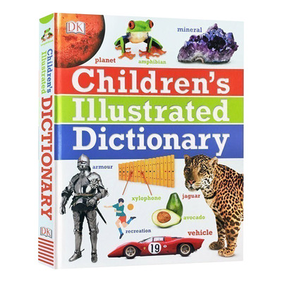 进口原版 DK儿童图解字典词典 Children's Illustrated Dictionary 英文原版 儿童英语学习工具书 英文版 DK 彩色插图 英文版进