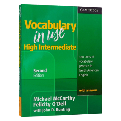 进口原版 剑桥高级词汇 美式英语 第2版 英文原版 Vocabulary in Use High Intermediate 学生书配答案 英文版工具书 进口原版