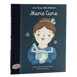 英文原版 Lin Frances Marie 小人物大梦想系列 居里夫人 Curie People Little 历史名人小传记绘本 进口原版 Big 精装 Dreams