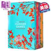 英文原版 Set Suzanne 刷边版 Col SCHOLASTIC 豪华版 Hunger 饥饿游戏四本套装 英版 进口原版 Box Edition Deluxe 特装 Games