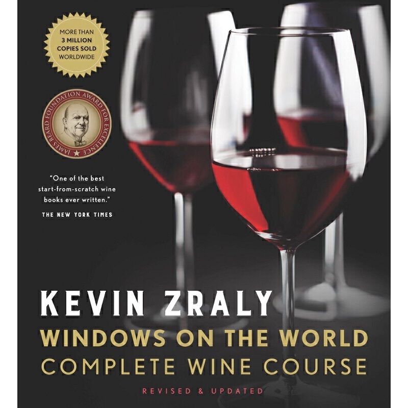 中商原版 *世界之窗：葡萄酒完整教程2018更新版 英文原版 Windows on the World Complete Wine Course   Sterling