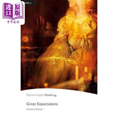 进口原版 *Pearson English readers远大前程Great Expectations培生英语分级读物6级 高中 蓝思值1070L中心词3000    Pearson Edu