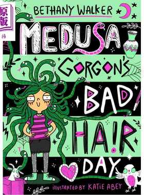 进口原版 *美杜莎的糟糕发型日 幽默中级阅读 Medusa Gorgons Bad Hair Day 英文原版 Bethany Walker   Scholastic UK