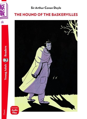 进口原版 *THE HOUND OF BASKERVILLE Restyled巴斯克维尔的猎犬 配音频练习和练习答案 A1-级别 含音频 英文原版    ELI Publishi