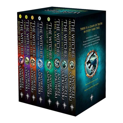 进口原版 猎魔人1-8册 英文原版 The Witcher Boxed Set 巫师套装 魔幻小说 白狼杰洛特 网飞美剧原作 安德烈斯帕克沃斯基 进口