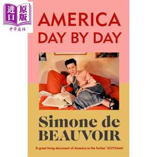 女权主义波伏娃 进口原版 Vintage 旅行回忆录 Day 日复一日 英文原版 America Simone Beauvoir 美国