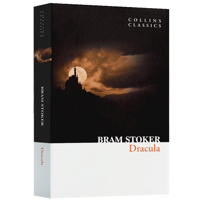 进口原版 Dracula 吸血鬼伯爵 德古拉 英文原版小说 柯林斯经典名著文学小说畅销书 Bram Stoker 布莱姆·斯托克 全英文版进口