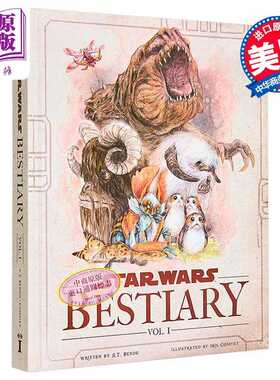 进口原版 *星球大战动物寓言集 卷1 Star Wars Bestiary Vol 1 英文原版 ST Bende Iris Compiet   Insight Editions