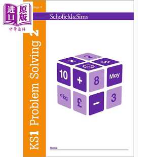 Schofield KS1 Problem 英国Schofield小学教辅 英文原版 KS1数学应用题解题书2 Solving 进口原版 幼小数学学习教辅 进口