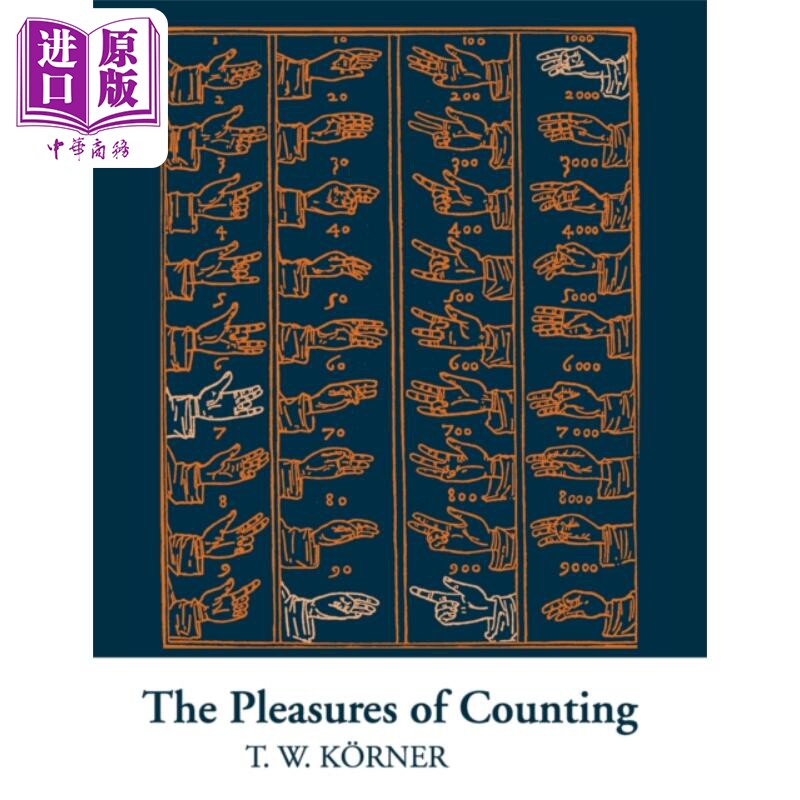 进口原版 *计数的乐趣 The Pleasures of Counting 英文原版 T. W. Korner 剑桥大学出版社 数学   Cambridge University