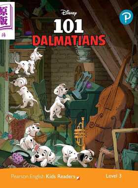 进口原版 *英文原版 级别3 迪士尼儿童读物 101条斑点狗Level 3 Disney Kids Readers 101 Dalmatians Pearson Engl   Pearson