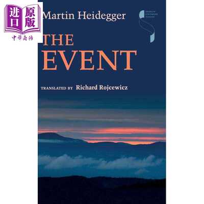 进口原版 *事件 海德格尔 The Event Martin Heidegger 英文原版   Indiana University