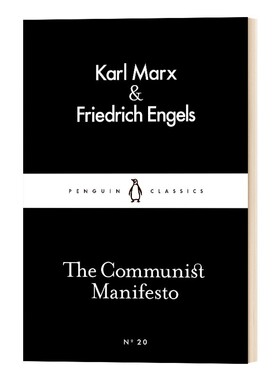 进口原版 瑞雅进口 The Communist Manifesto 宣言 小黑书系列 英文原版 英文版   Penguin