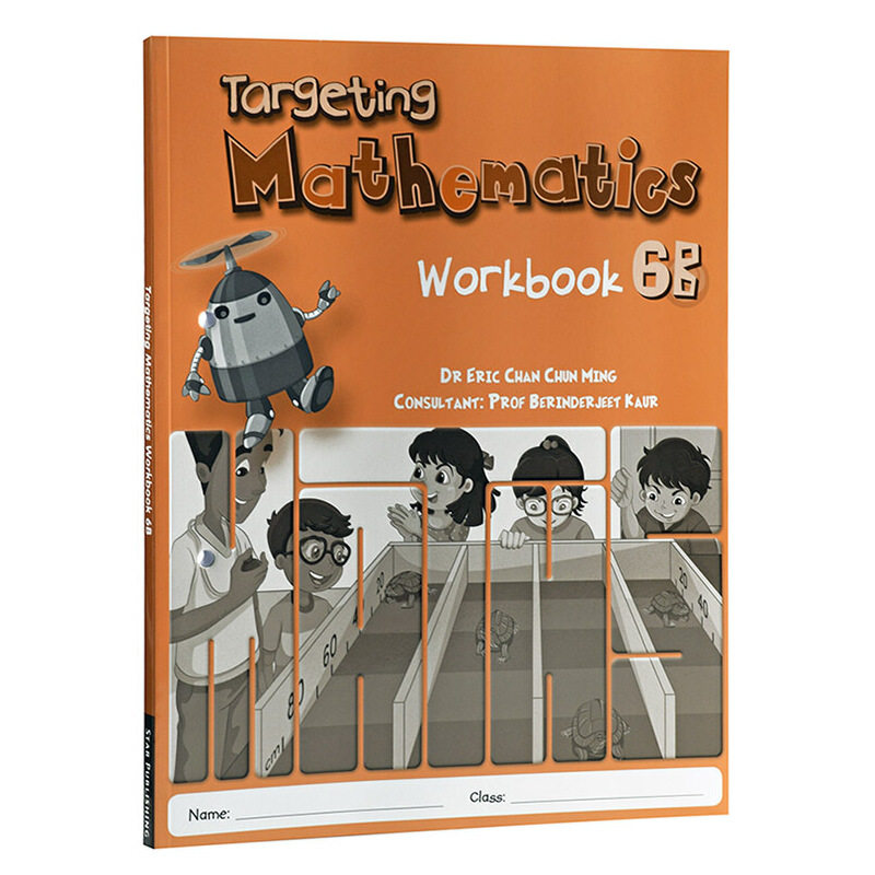 进口原版 *【新加坡数学教材】Targeting Mathematics Workbook 6B 作业册   Star Publishing