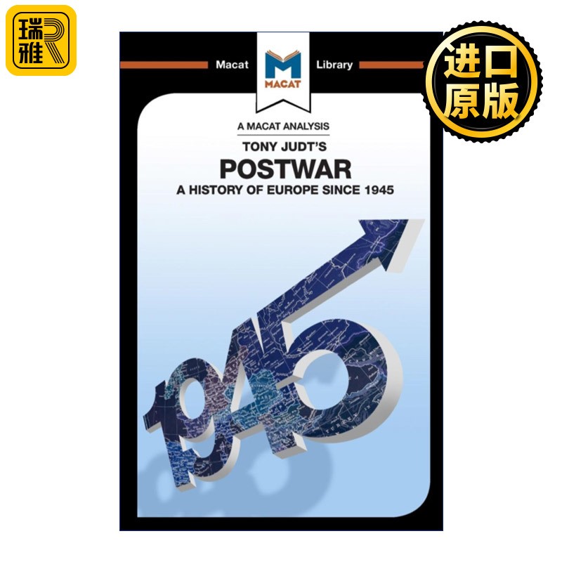 进口原版 Postwar 战后 自1945年以来的欧洲历史 MACAT解读系列   Macat