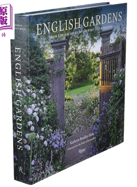进口原版 *英国花园 来自乡村生活的档案 英文原版 English Gardens From the Archives of Country Life Magazine    Rizzoli