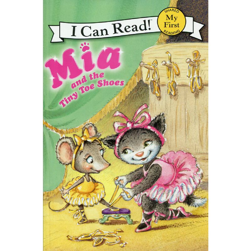 进口原版 英文绘本 原版进口 Mia and the Tiny Toe Shoes 米娅和小学舞者 [4-8岁]   HarperCollins US