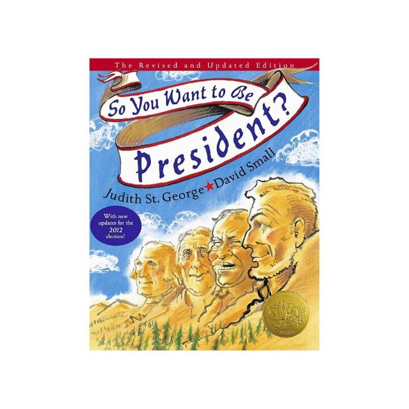 进口原版 *如果你想当总统 英文原版 So You Want to Be President? 凯迪克金牌奖获奖绘本 介绍42位美国总统 塑造   Philomel Boo