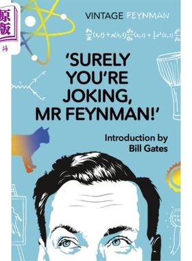 进口原版 *比尔盖茨作序  你肯定在开玩笑费曼先生 Surely Youre Joking Mr Feynman 英文原版 Richard P Feynman   Vintage UK