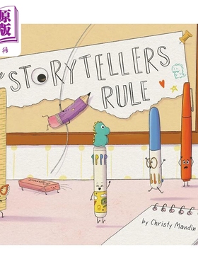进口原版 *创作故事的规则 The Storytellers Rule 英文原版 儿童绘本 故事图画书 精装绘本 进口儿童读物4-8岁 搞   Harper Colli