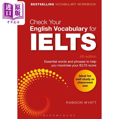 进口原版 *Check Your English Vocabulary for IELTS 检查你的雅思英语词汇 Bloomsbury 英文原版 英语词汇学习   Bloomsbury UK