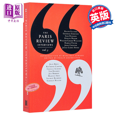 进口原版 *巴黎评论 第三辑 英文原版 The Paris Review Interviews 3 Philip Gourevitch Canongate Books 文学理   Canongate Bo