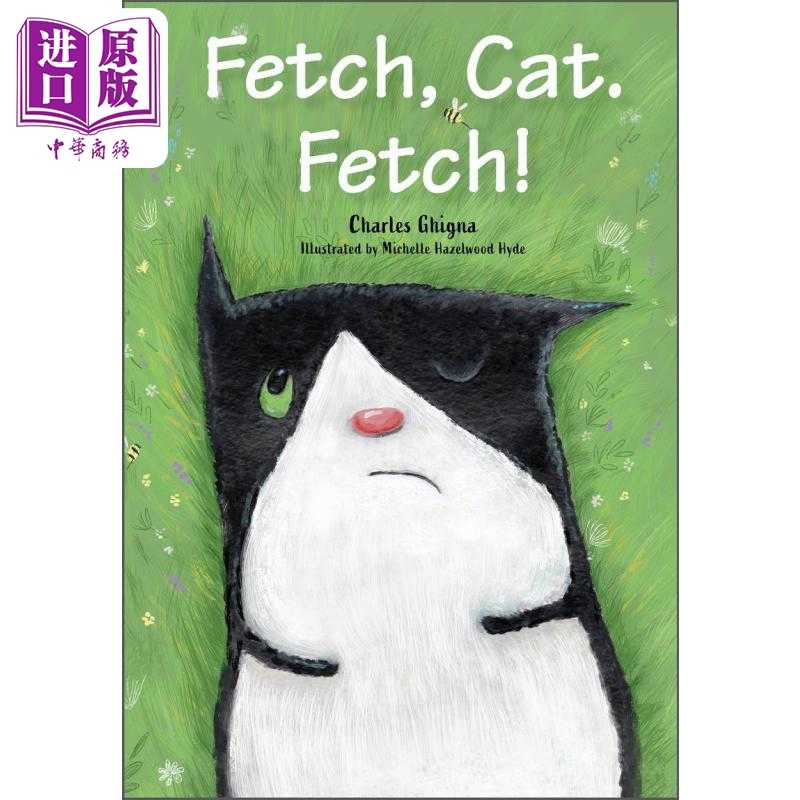 进口原版 *我的猫 Charles Ghigna Fetch Cat Fetch 英文原版 儿童绘本 动物故事图画书 精装故事绘本 进口儿童读物   Schiffer Pu