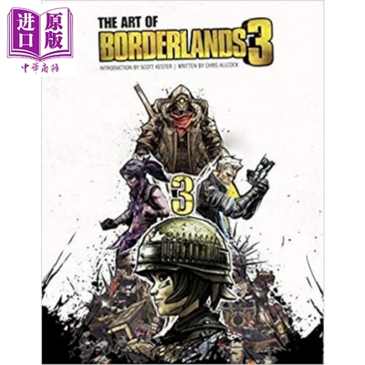 进口原版 *无主之地3游戏设定集 The Art of Borderlands 3 英文原版 Chris Allcock   Insight Editions