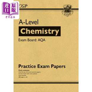 新 进口原版 英文原版 Papers Level 英国原版 Chemistry AQA 化学 练习论文New Practice Coordinatio CGP教辅