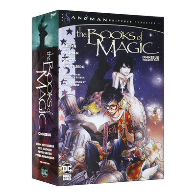 进口原版 英文原版 The Books of Magic Omnibus Vol.1 魔法之书精选集卷一 睡魔宇宙经典 Neil Gaiman尼尔盖曼 coraline作者