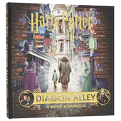 Scrapbook Diagon 电影剪贴簿 英文原版 Alley 哈利波特与对角巷 哈利波特电影周边书 Potter 进口原版 Harry 全英文版 Movie