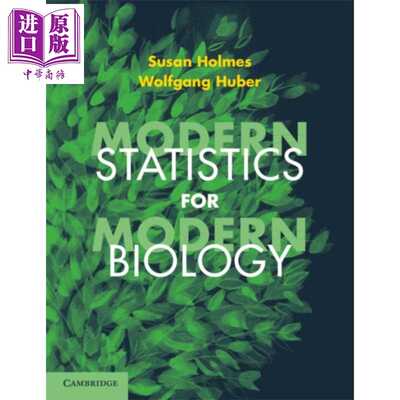进口原版 *现代生物学的现代统计学 英文原版 Modern Statistics for Modern Biology 剑桥大学出版社 Susan Holmes   Cambridge U
