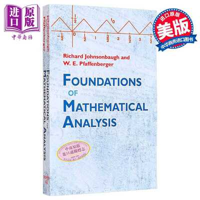 进口原版 *数学分析基础 英文原版 Foundations of Mathematical Analysis Richard Johnsonbaugh   Dover Publications