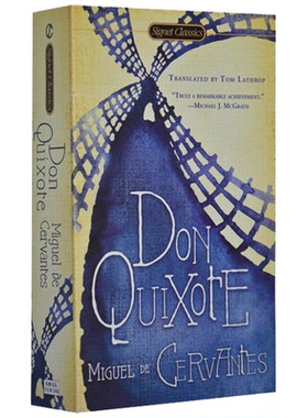 进口原版 Don Quixote 堂吉诃德 英文原版 西方现代经典世界名著文学小说 Miguel de Cervantes Saavedra 全英文版进口英语书籍