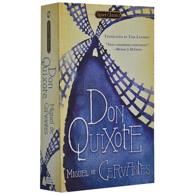 进口原版 Don Quixote 堂吉诃德 英文原版 西方现代经典世界名著文学小说 Miguel de Cervantes Saavedra 全英文版进口英语书籍