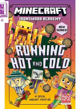 进口原版 *我的世界 冷热奔跑 Minecraft Running Hot and Cold 英文原版 Mojang AB 畅销电子游戏小说 冒险故事   FARSHORE