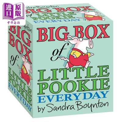 进口原版 *桑德拉.博因顿 小布奇的生活故事5册套装 Sandra Boynton Big Box Of Little Pookie Everyday Boxed Set   Little Simo