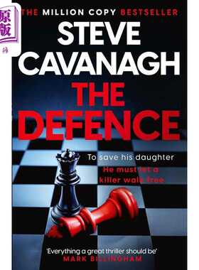 进口原版 *埃迪 弗林系列 卷一 辩护 The Defence 英文原版 Steve Cavanagh 惊悚流行小说   Headline publishing