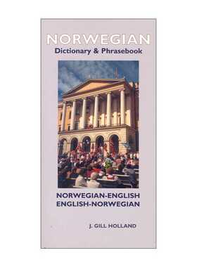 进口原版 英文原版 Norwegian-English English-Norwegian Dictionary and Phrasebook 挪威语-英语双解词典与常用语手册 进口