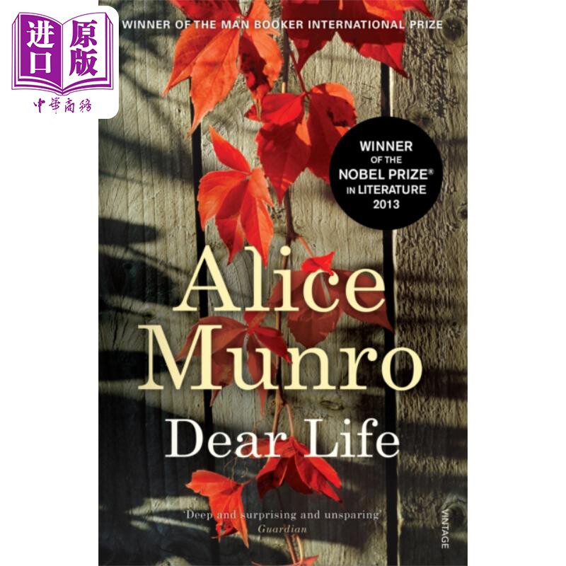 进口原版 *艾丽斯 芒罗 亲爱的生活 2013年诺贝尔文学奖得主 英文原版 Dear Life   Vintage UK